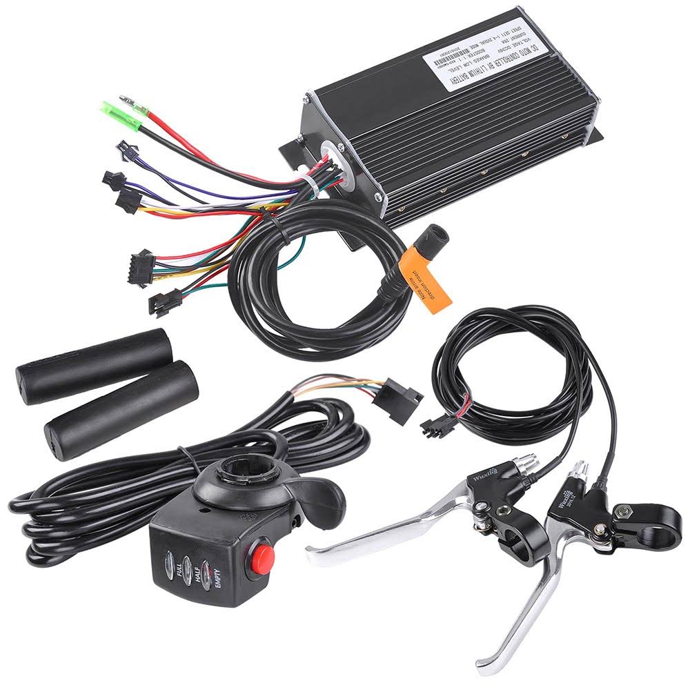 36V 750W 24x22 Front Wheel Electric Bicycle Ebike Conversion Kit for 24x22x1.95x22-2.5x22 Tire
