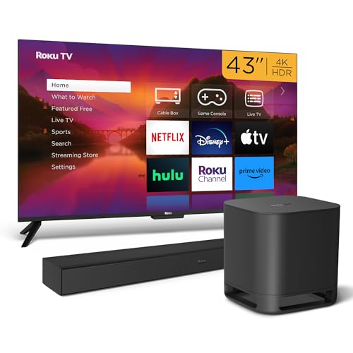 Roku 43"/50"/55"/65"/75" Select Series Smart TV