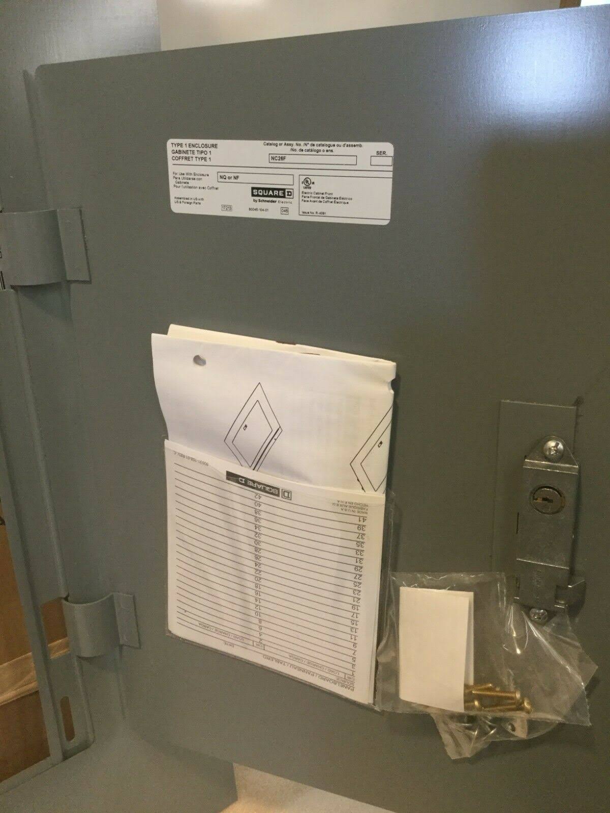 Square D NC26F Panelboard Cover
