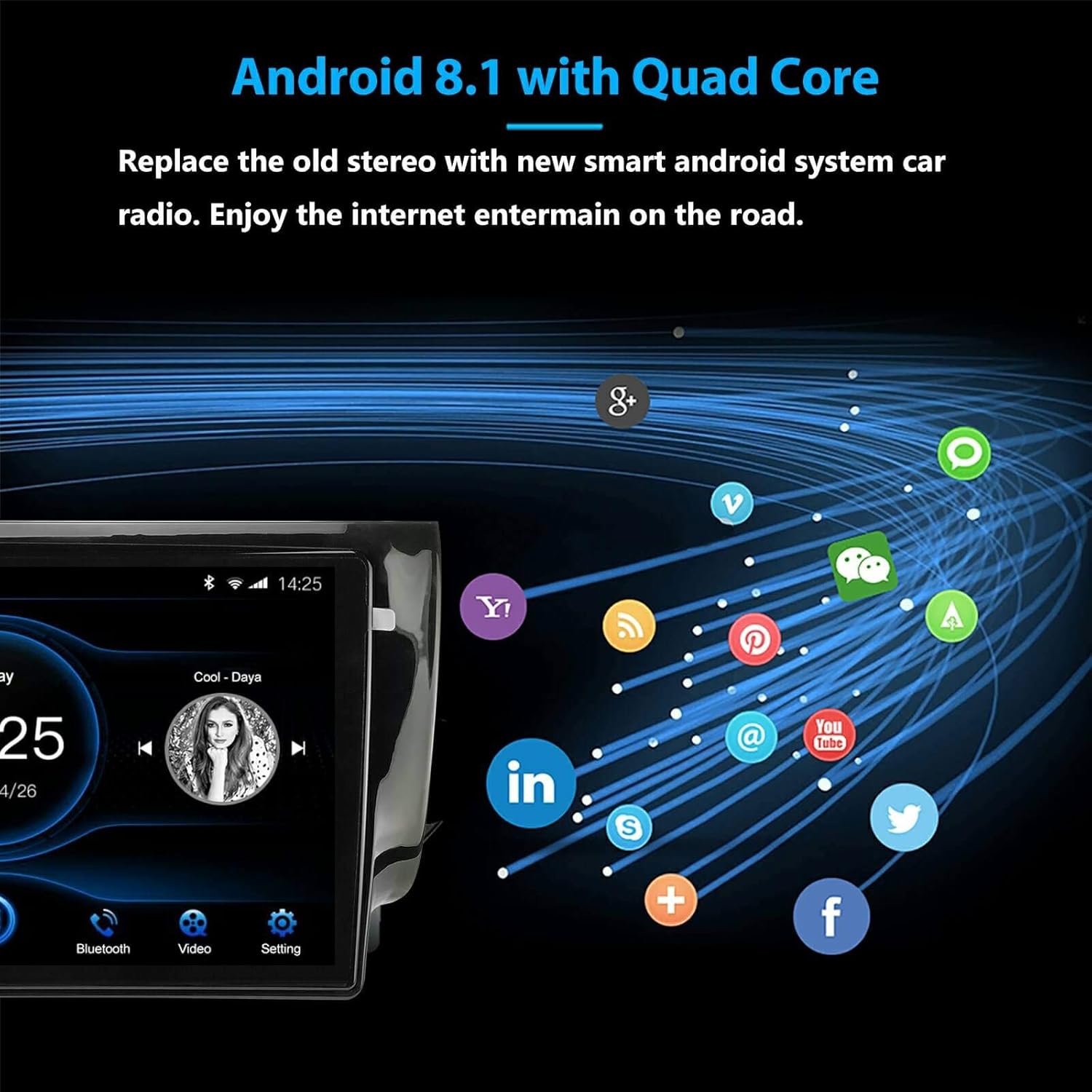 for 2013-2017 Nissan Sentra Radio,Android 10.1 Car Radio Stereo Navigation Bluetooth Touch Screen Car Multimedia Radio Support Mirror Link Play