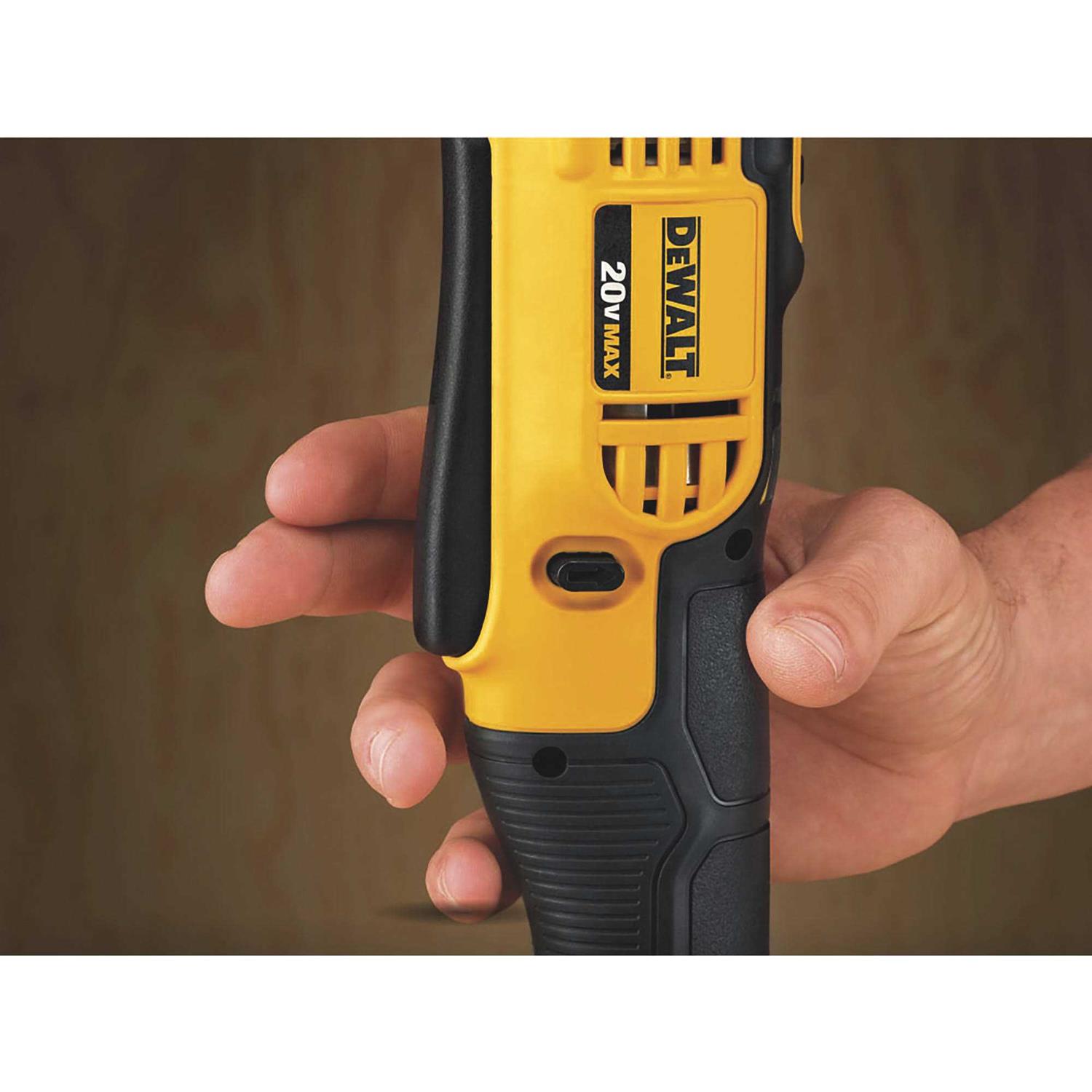 DeWalt 20-Volt Max Lithium Ion 3/8 Right Angle Drill/Driver DCD740 - Shop Hardware Tools Online Store