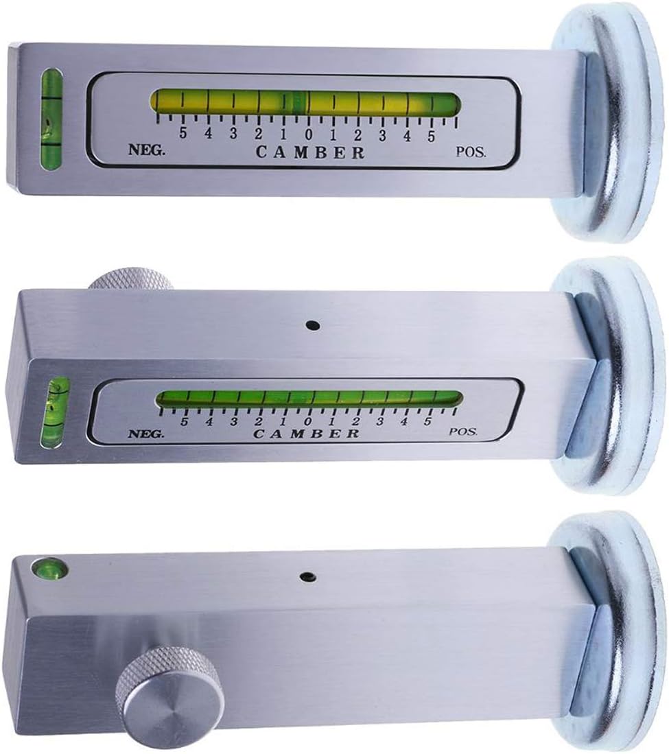 KAKO Adjustable Magnetic Gauge Tool,Camber Castor Strut Wheel Alignment Tool for Car/Truck Camber/Castor Strut Wheel Alignment and Tire Repair
