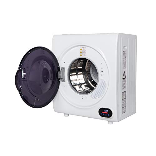Electric Portable Clothes Dryer, Laundry Dryer with Stainless Steel Tub