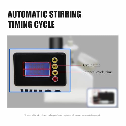 A3 R1390 DTF Printer Transfer Printing Machine with Automatic White Ink Agitation and Timed Circulation for DIY Printing, Direct to Film Printer (B30)