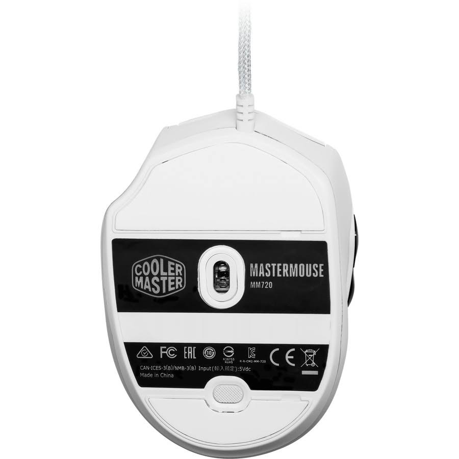 Cooler Master MM-720-WWOL1 MasterMouse MM720 Gaming Mouse - Matte White