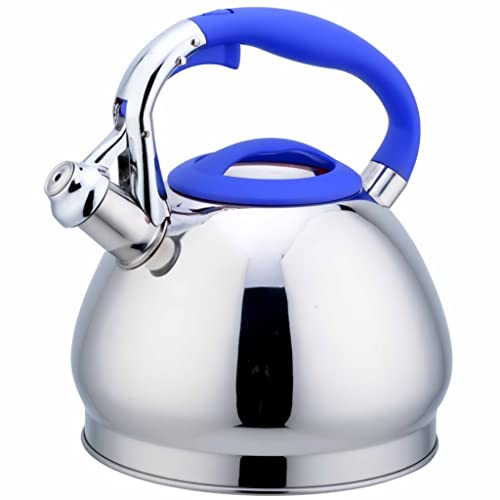Stovetop Teapot, Stainless Steel Whistling Teapot, 3L Hot Water Boiler, Kitchen Stove Hot Teapot, Teapot, Teapot for Hot Water