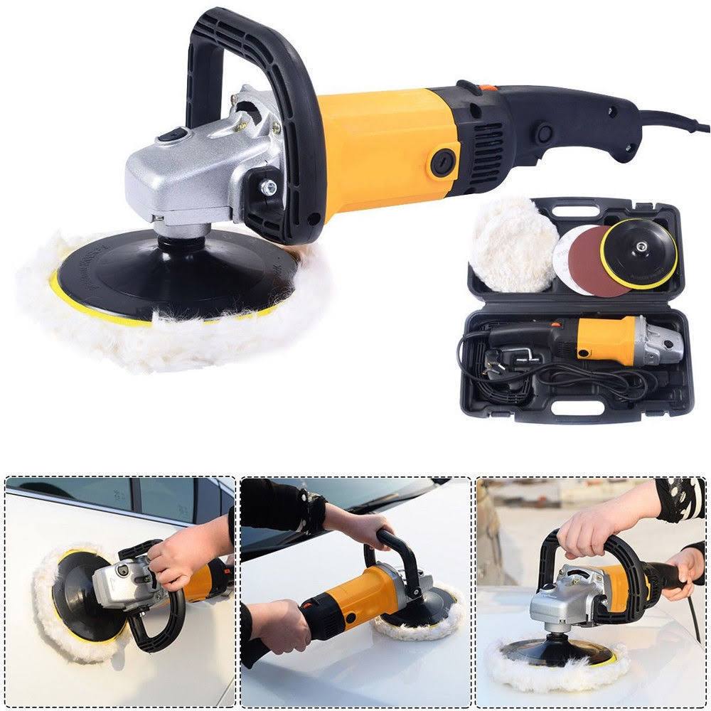 Neiko Variable Speed 7x22 Car, Truck and Boat Polisher, 1.75 HP Buffer