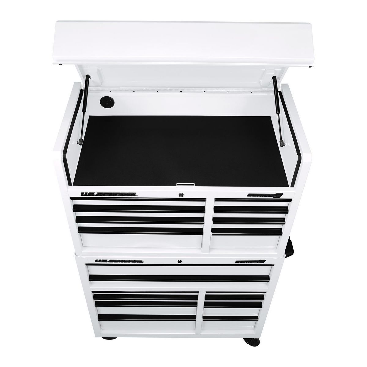 U.S. GENERAL 42 in. x 22 in. Top Chest, Series 3, Black