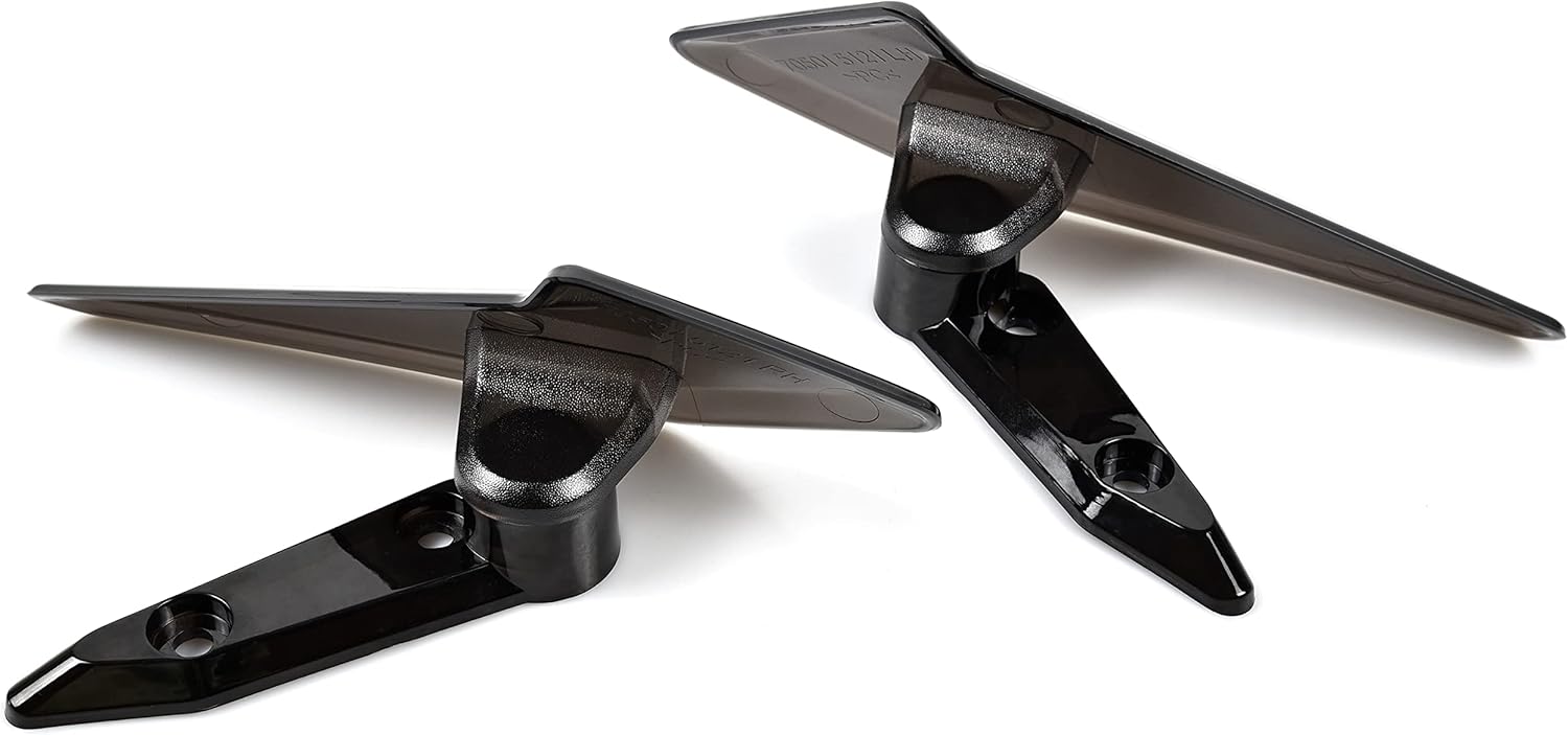 Side Air Deflectors Windshield for Can-Am Spyder RT 20-22, SAUTVS Adjustable Side Wind Deflectors Windscreen Wings for Can Am Spyder RT 2020-2022 Accessories (2PCS, Replace #219401040)