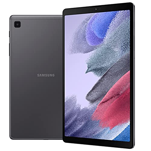 Samsung Galaxy Tab A7 Lite (2021, 32GB, 3GB RAM) 8.7" (WiFi + Cellular) 5100mAh Battery, Android 11, 4G LTE Tablet GSM Unlocked, International Model - SM-T225 (Fast Car Charger Bundle)