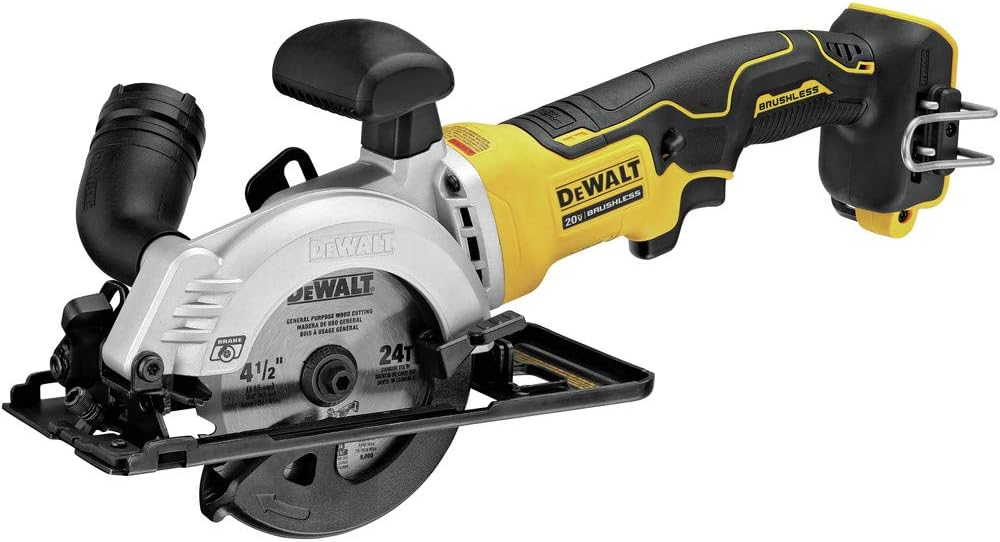 Dewalt DCS571B-DCB240-BNDL ATOMIC 20V MAX Brushless 4-1/2 in. Circular Saw and 4 Ah Compact Lithium-Ion Battery