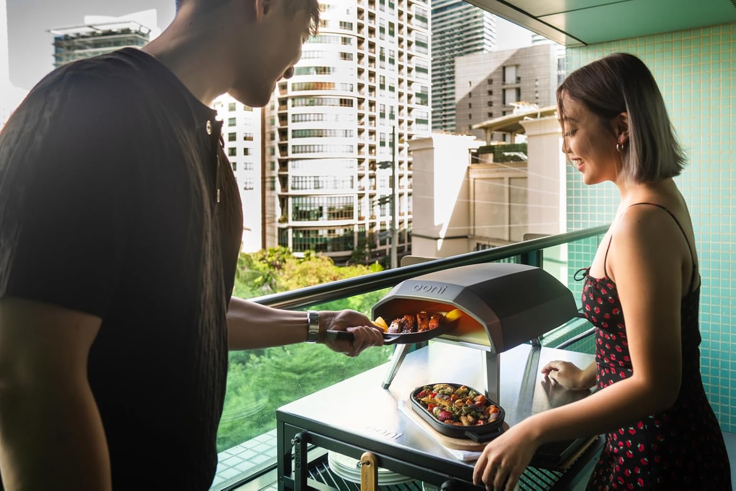 Offer - Save on Ooni Ooni Koda 12 Carry Cover with Ooni Koda 12 Portable Gas Pizza Oven - Outdoor Pizza Oven for Authentic Stone