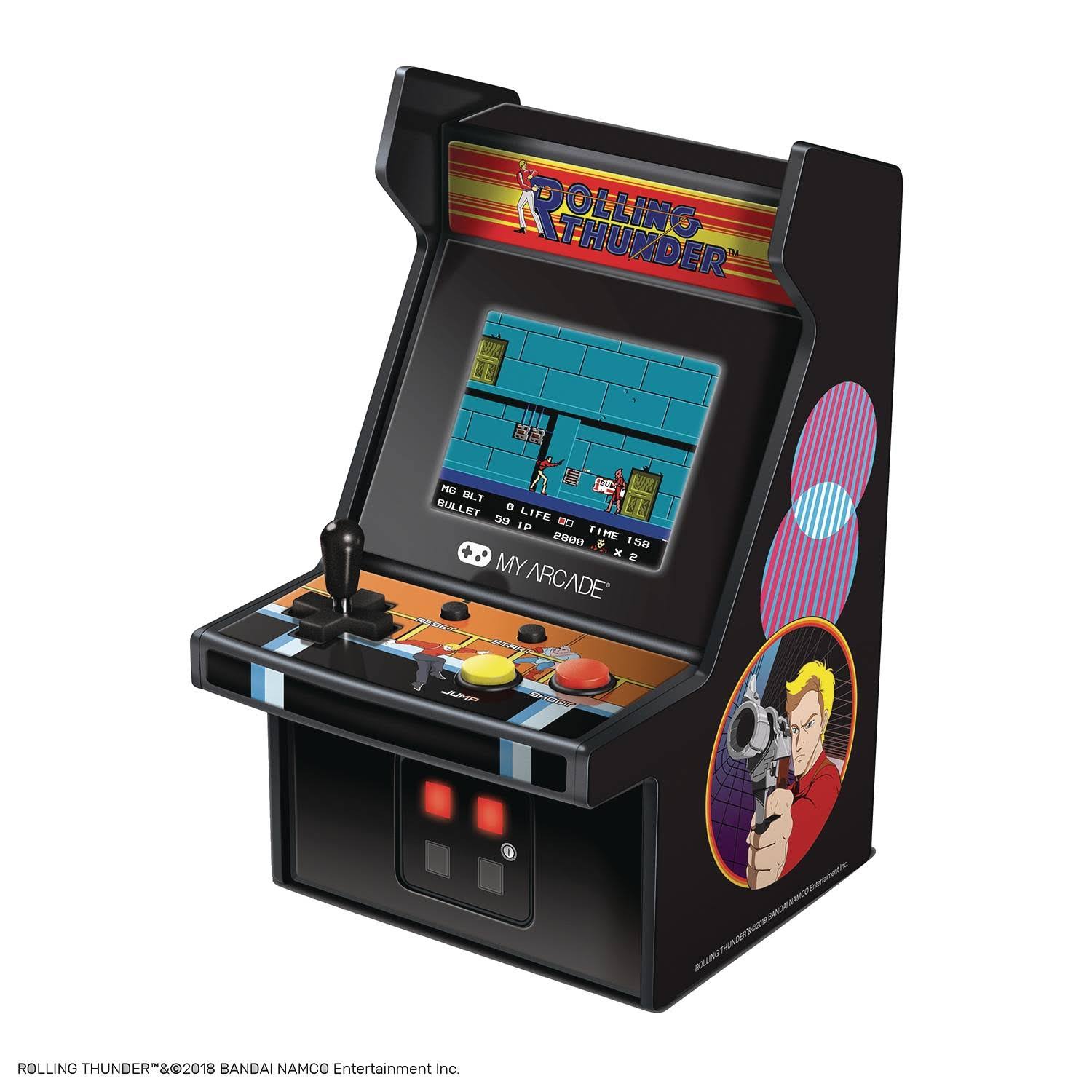 My Arcade Rolling Thunder Micro Player