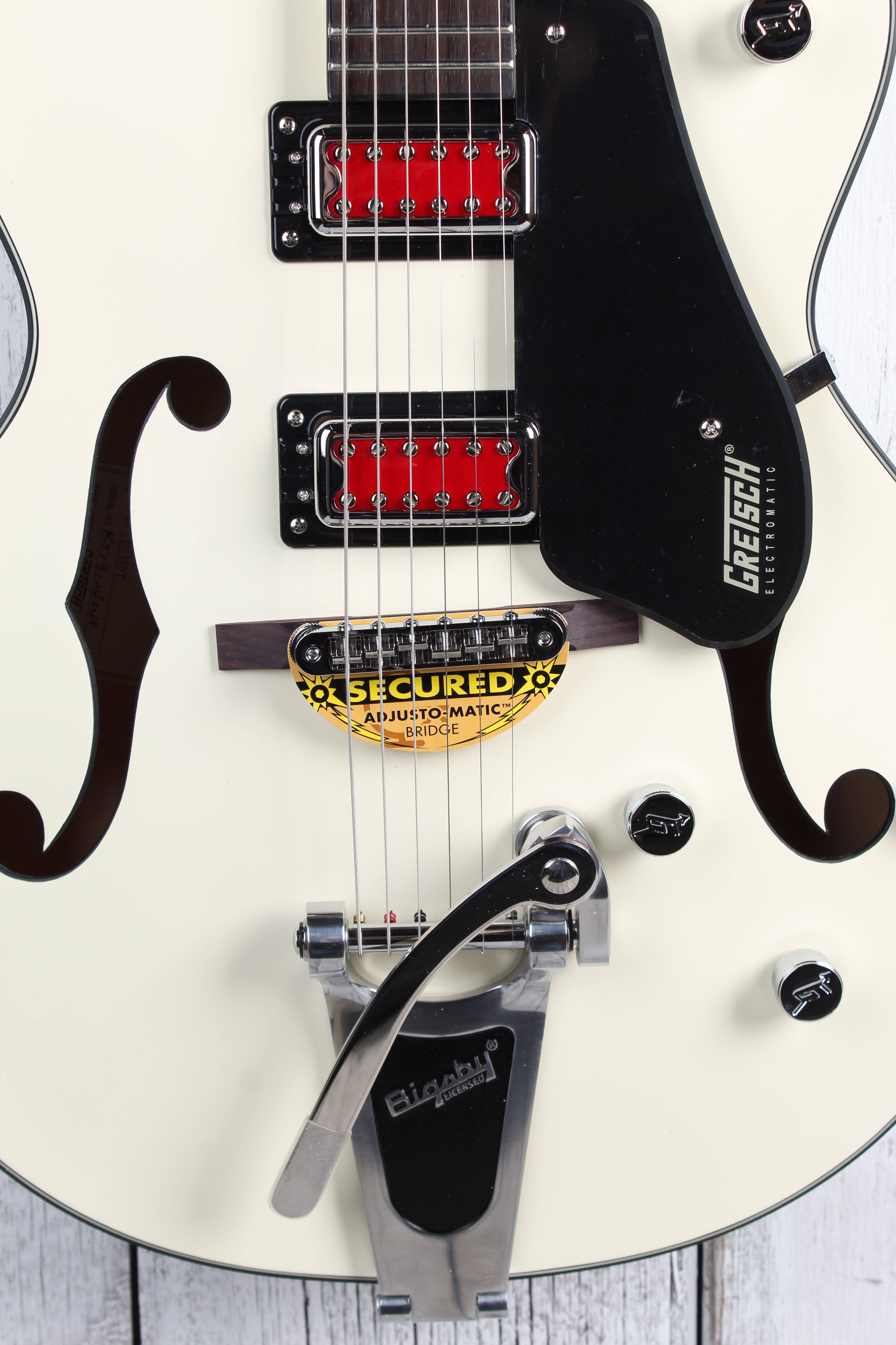 Gretsch G5410T Electromatic Rat Rod Hollow Body Bigsby Matte Vintage White