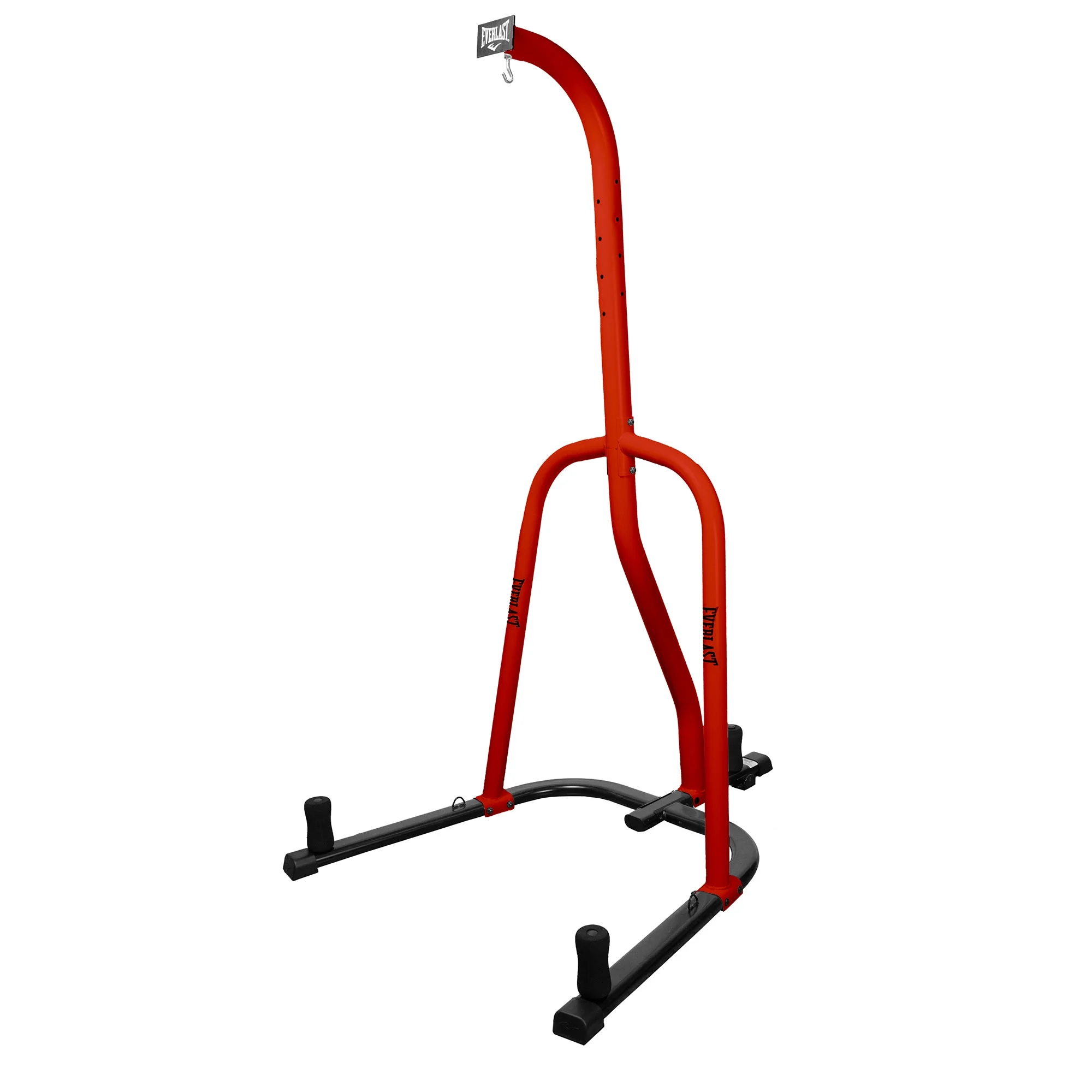 Everlast Heavy Duty Powder Coated Steel Indoor Punching Bag Stand, Red - Curated Treasures Market