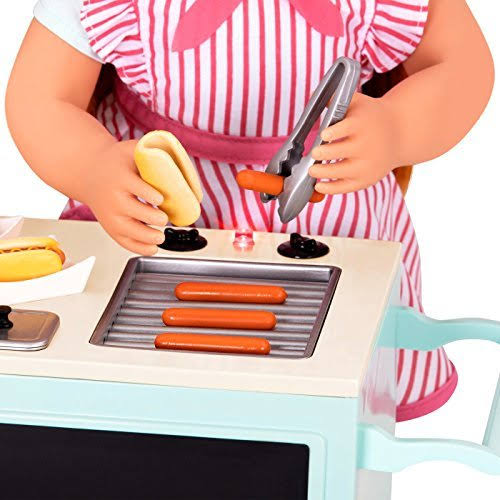 Our Generation Retro Hot Dog Cart