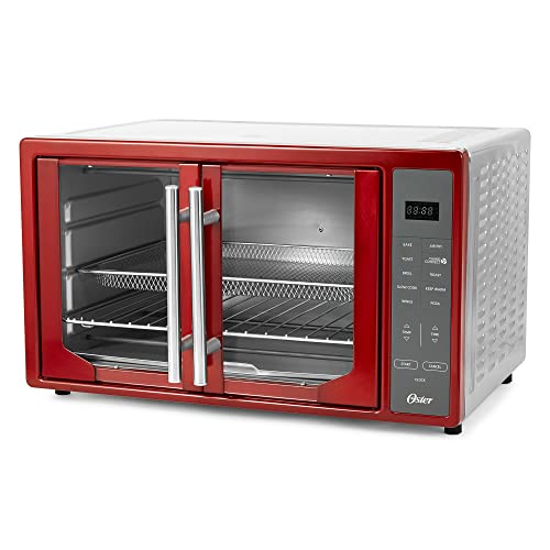 Oster Air Fryer Oven, 10-In-1 Countertop Toaster Oven Stainless Steel French Door Touch Control countertop oven