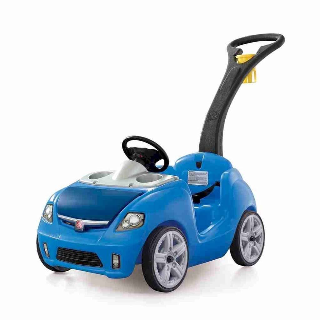 Step2 Whisper Ride II Ride on Push Car Blue