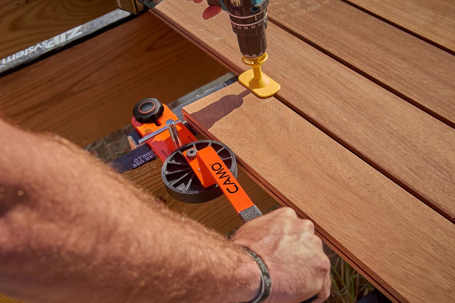CAMO Lever Deck Board Bending and Locking Tool for Faster & Easier Deck Installation