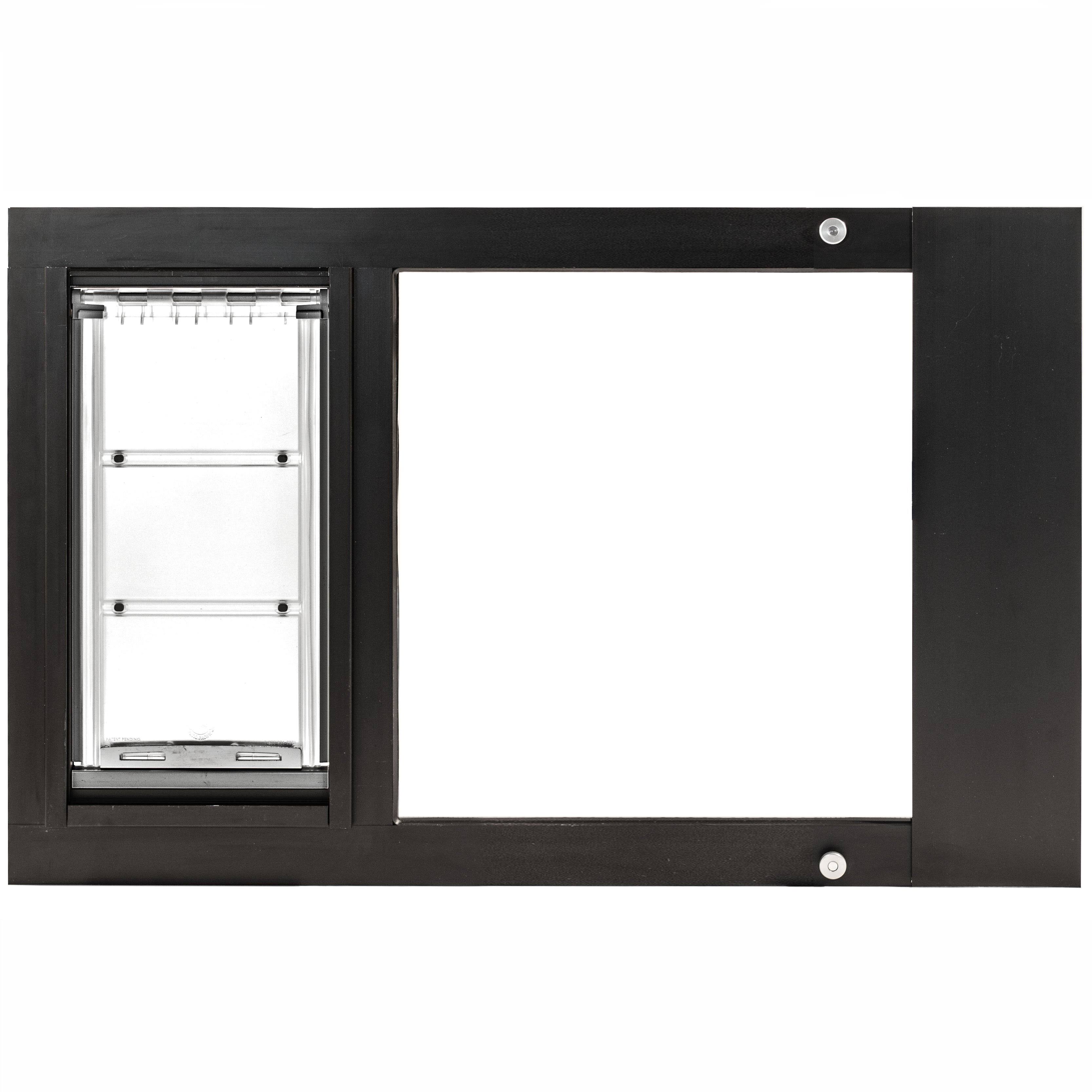 Endura Flap Thermo Sash 3E Pet Door Color: Bronze, Flap Size: Large