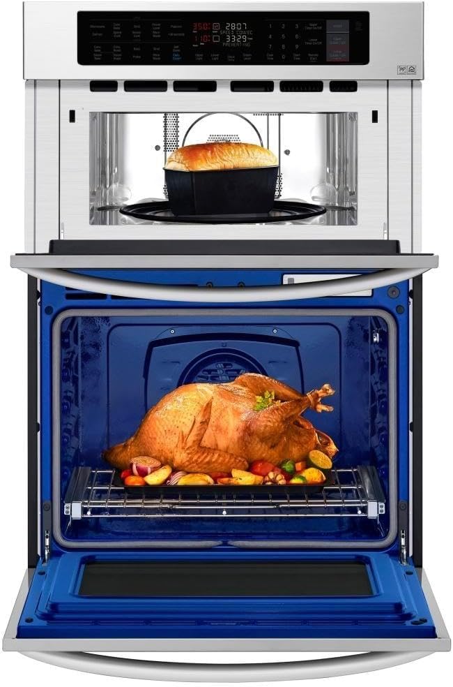 LG LWC3063ST 30 Stainless Smart Double Wall Oven
