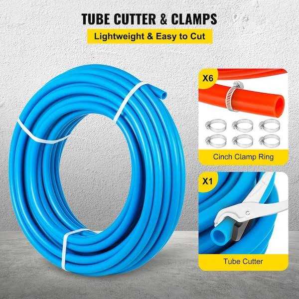 VEVOR Pex Tubing Oxygen Barrier EVOH Pex-B Radiant Floor Pex Pex Tube - Shop Hardware Tools Online Store