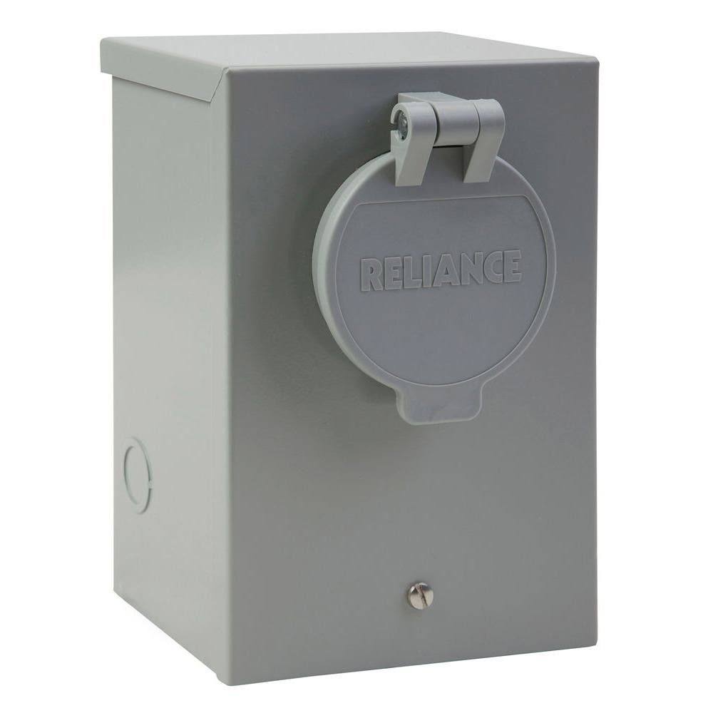 Reliance 30-Amp Generator Power Inlet Box | PR30