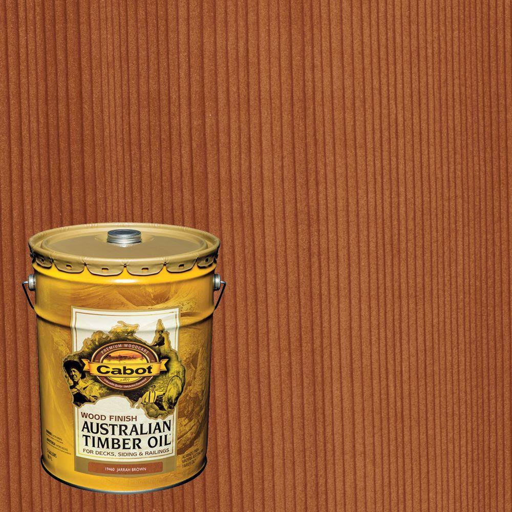 Cabot 19460 Australian Timber Oil Wood Finish, 5 Gallon