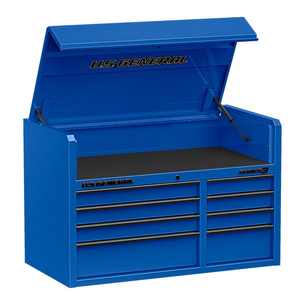 U.S. GENERAL 42 in. x 22 in. Top Chest, Series 3, Black