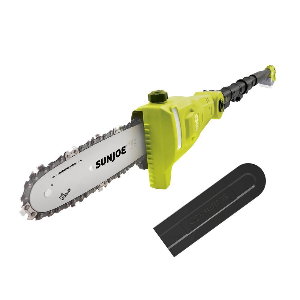 Sun Joe 8 in. Cordless Telescoping Pole Chainsaw
