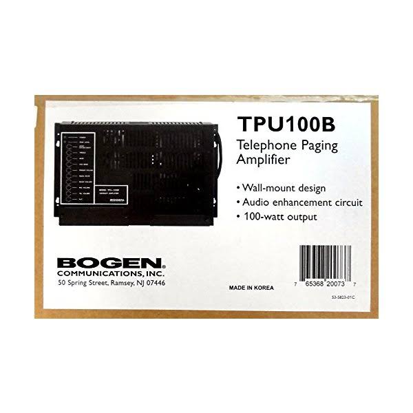 Bogen TPU100B Amplifier