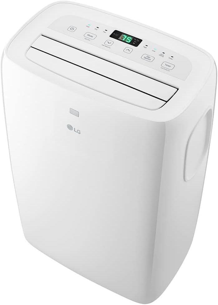 LG LP0721WSR 7,000 BTU Portable Air Conditioner and Dehumidifier (Renewed) Bundle with 2 YR CPS Enhanced Protection Pack