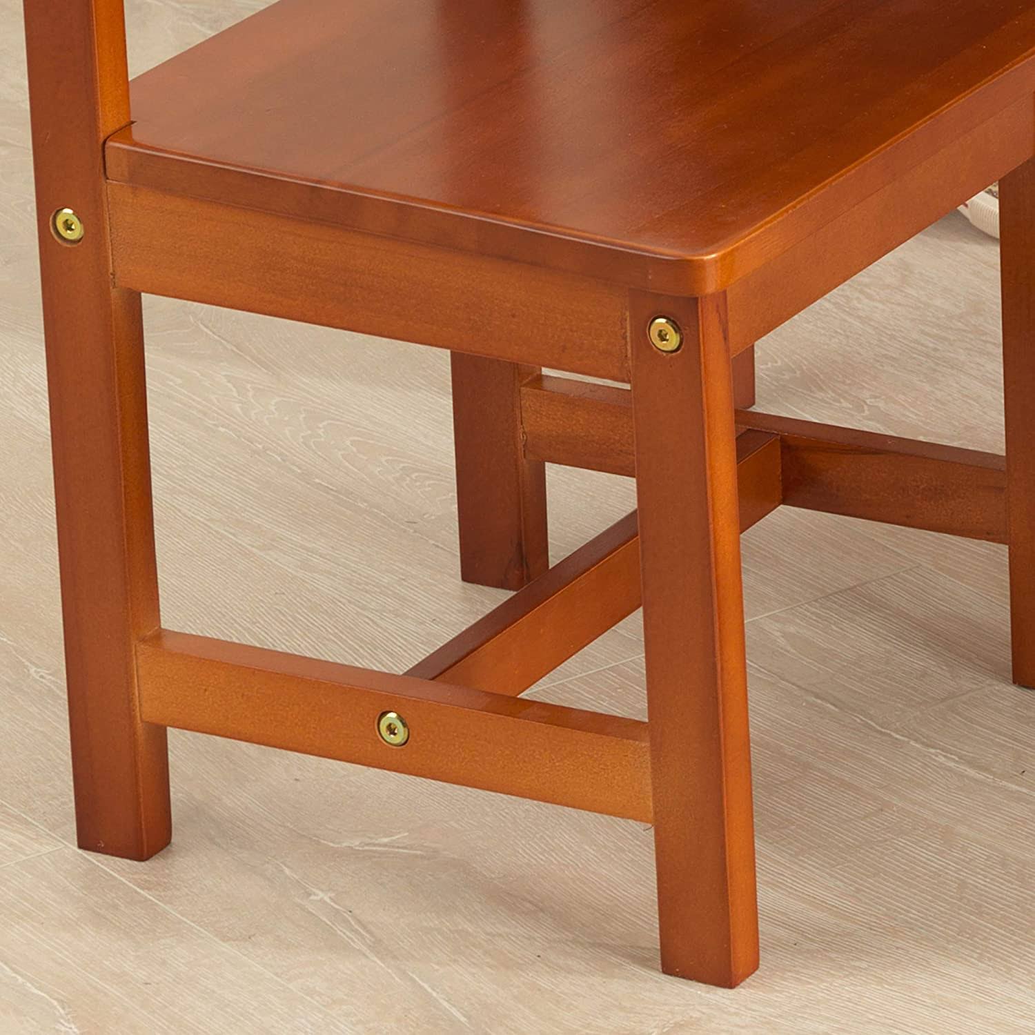 Kidkraft Farmhouse Table and Chair Set Pecan