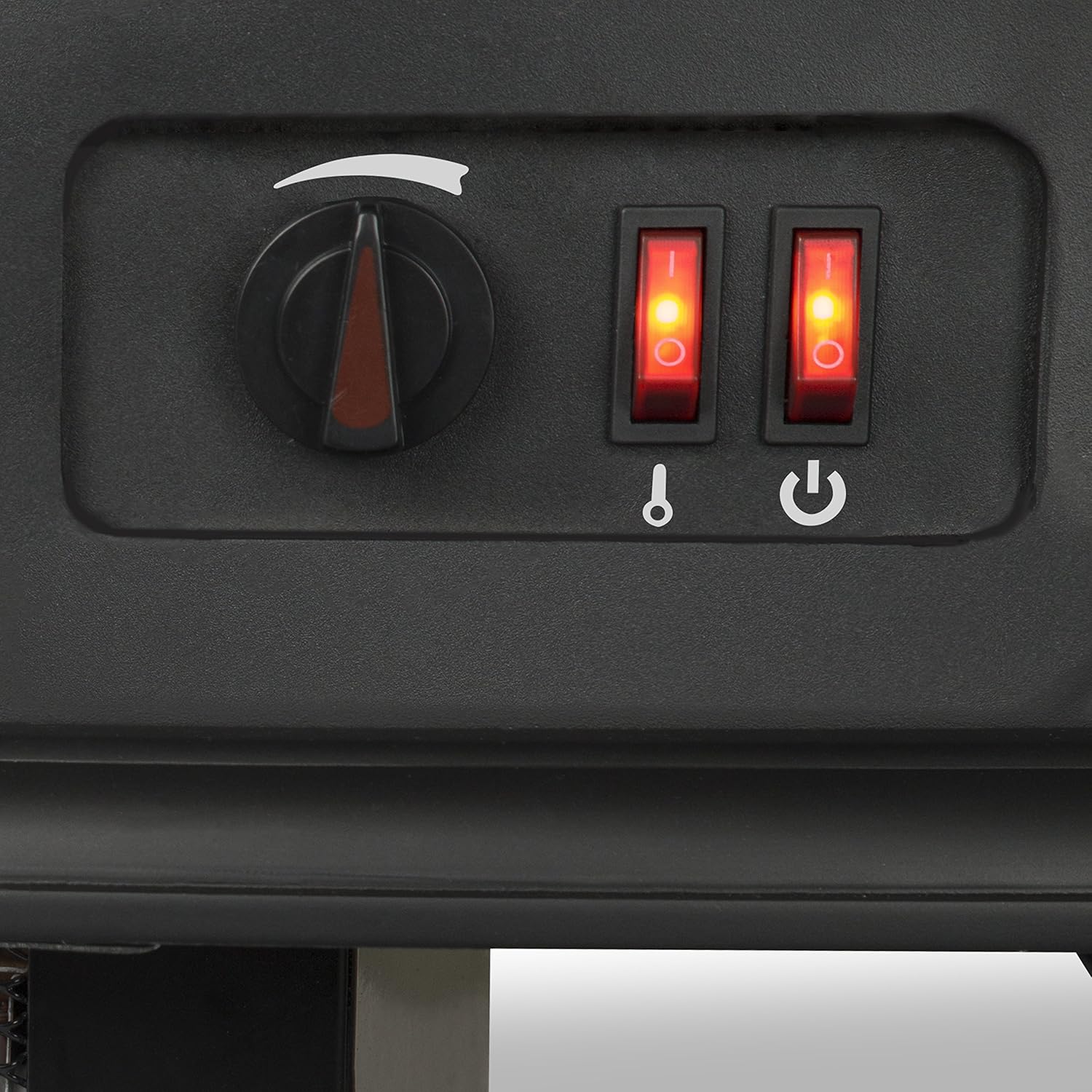 Muskoka Curved Front Black 25" Infrared Panoramic Electric Stove