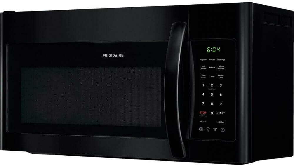 Frigidaire FFMV1846VB 30" Black Over the Range Microwave with 1.8 cu. ft. Capacity, in Black