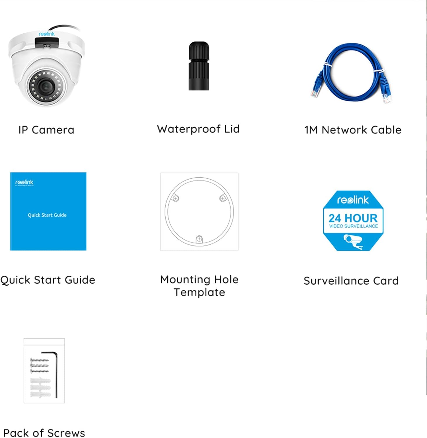 REOLINK 4MP PoE IP Camera, Add-on Outdoor Video Surveillance Cam to Home Security System, ONLY Work with Reolink POE Camera System and NVR, Third Party Incompatible, D400