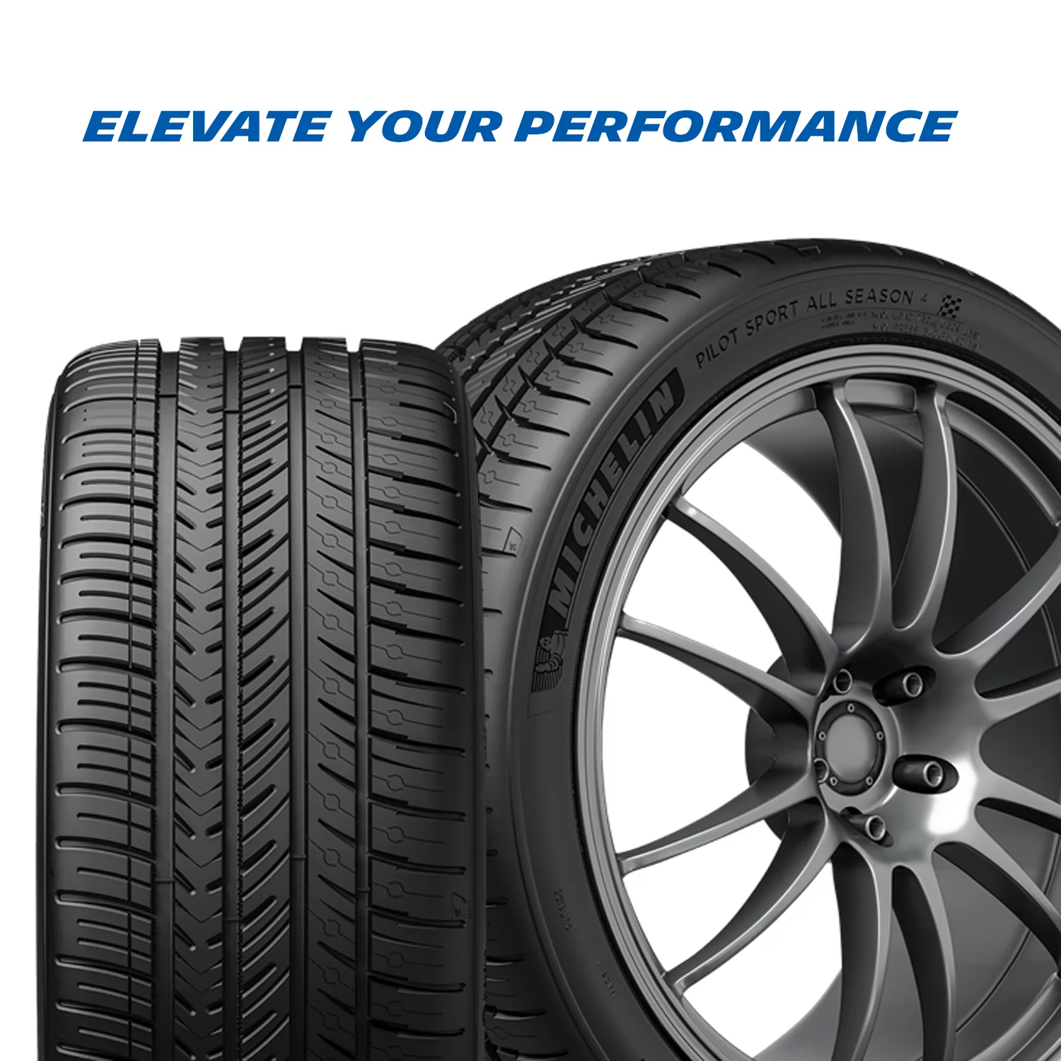 Michelin Pilot Sport All Season 4 All-Season 225/55ZR19/XL 103Y Tire
