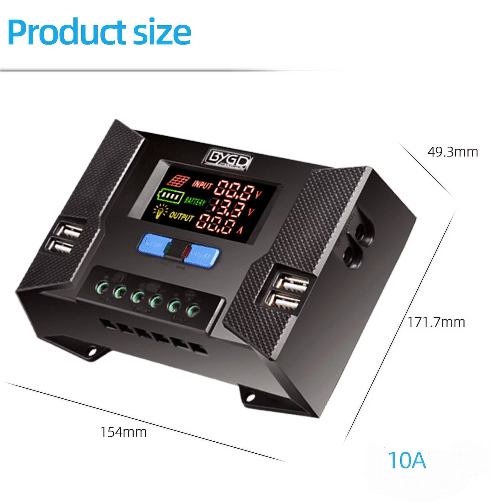 200 Watt Portable Commercial Grade Solar Panel Kit