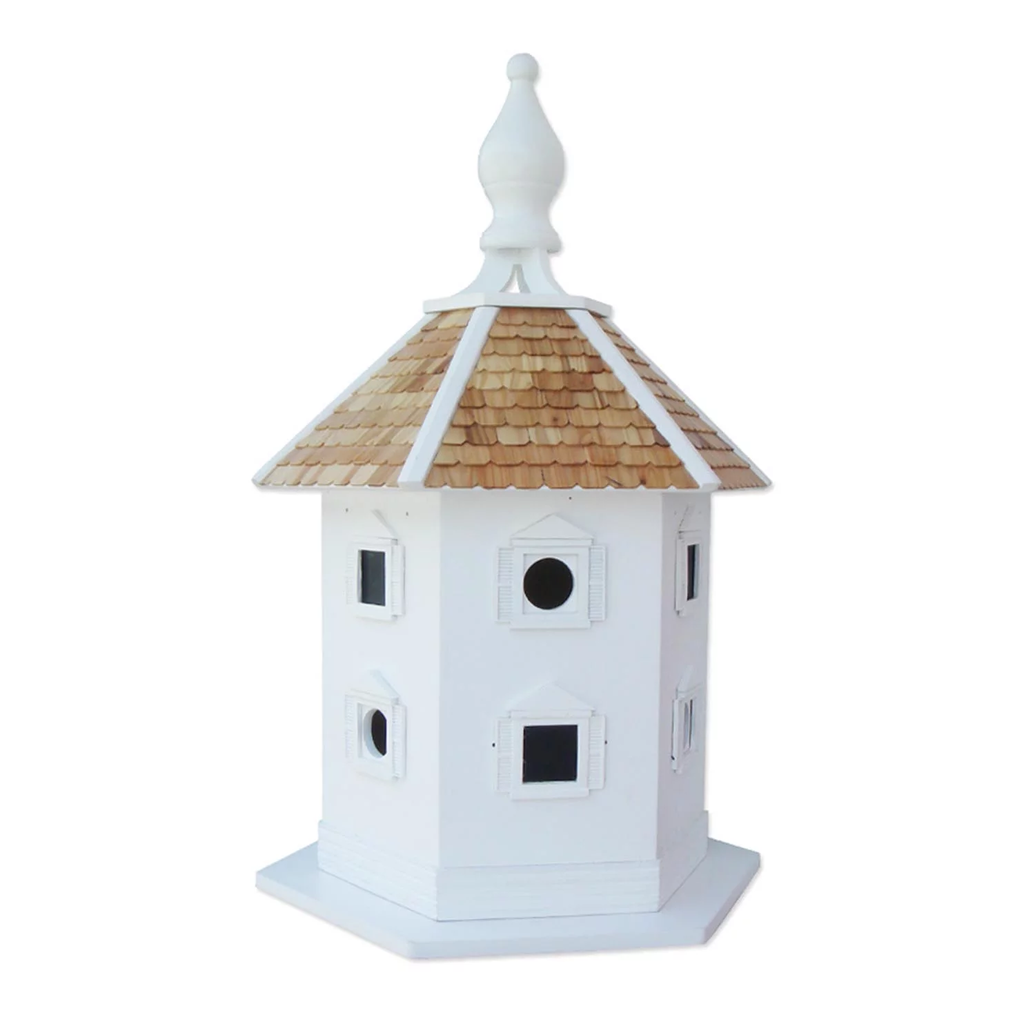 CC Home Furnishings 30" Fully Functional Oversized Elaborate White Bird Dovecote