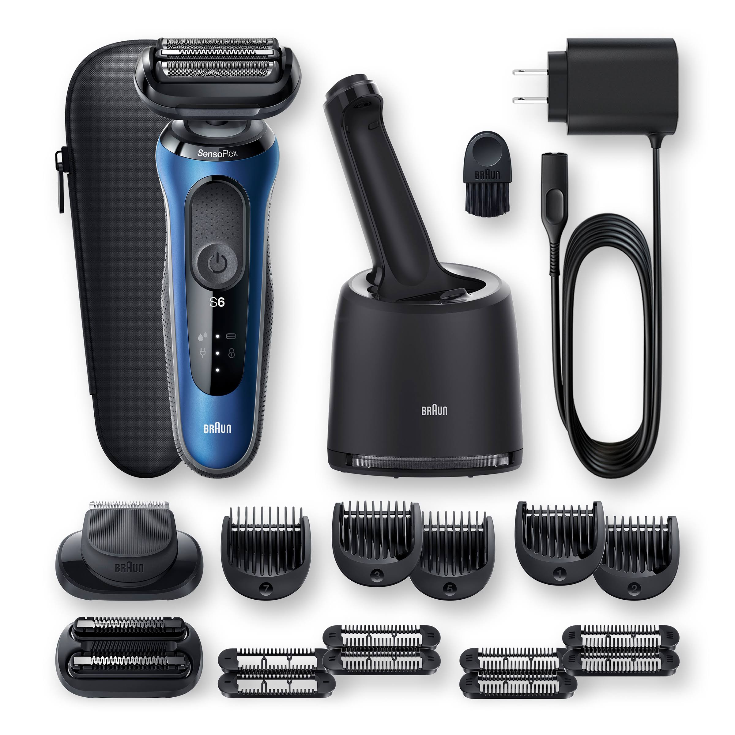 Braun Series 6 6090cc Electric Razor for Men with Smartcare Center