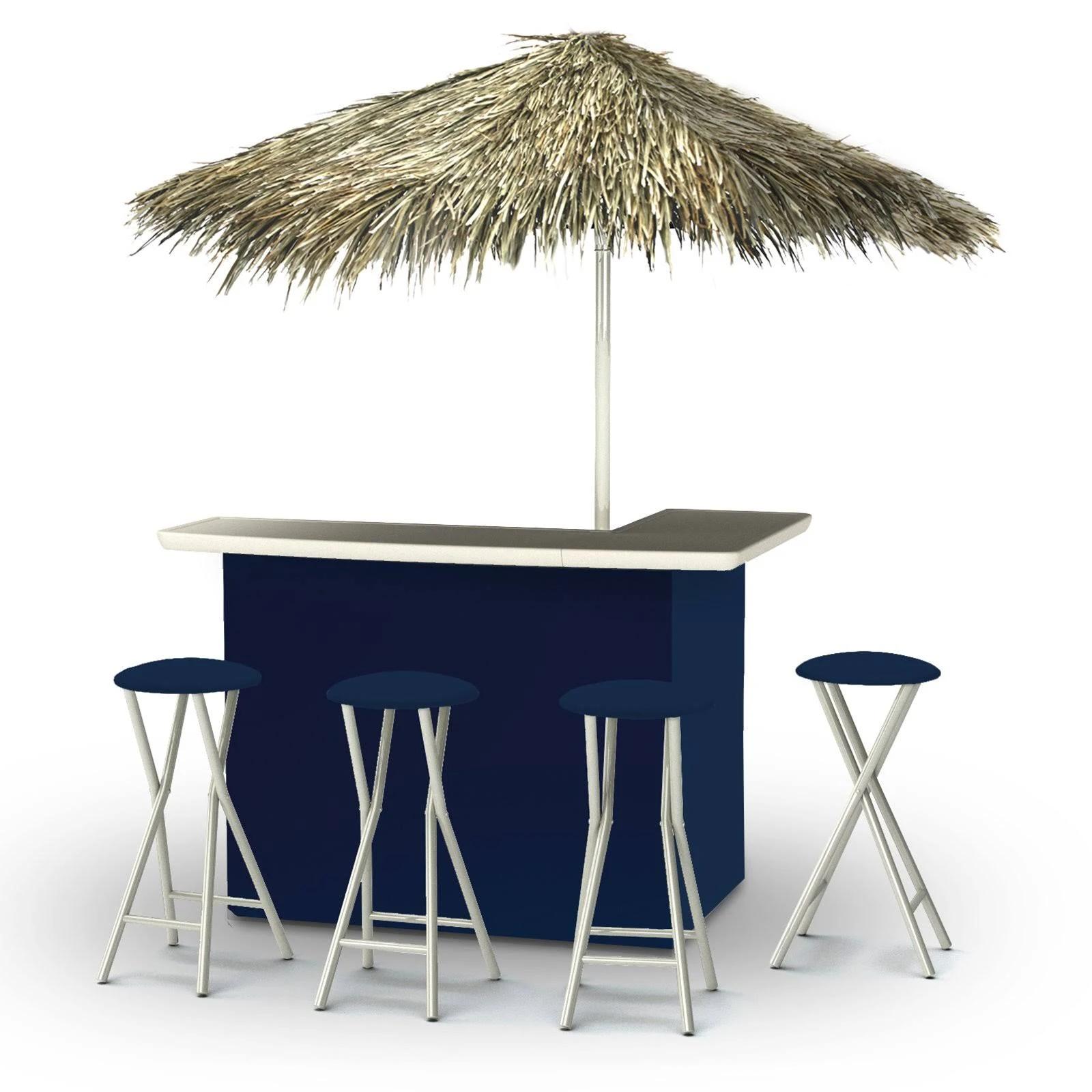 Best of Times Tiki Bar Set; Navy Blue