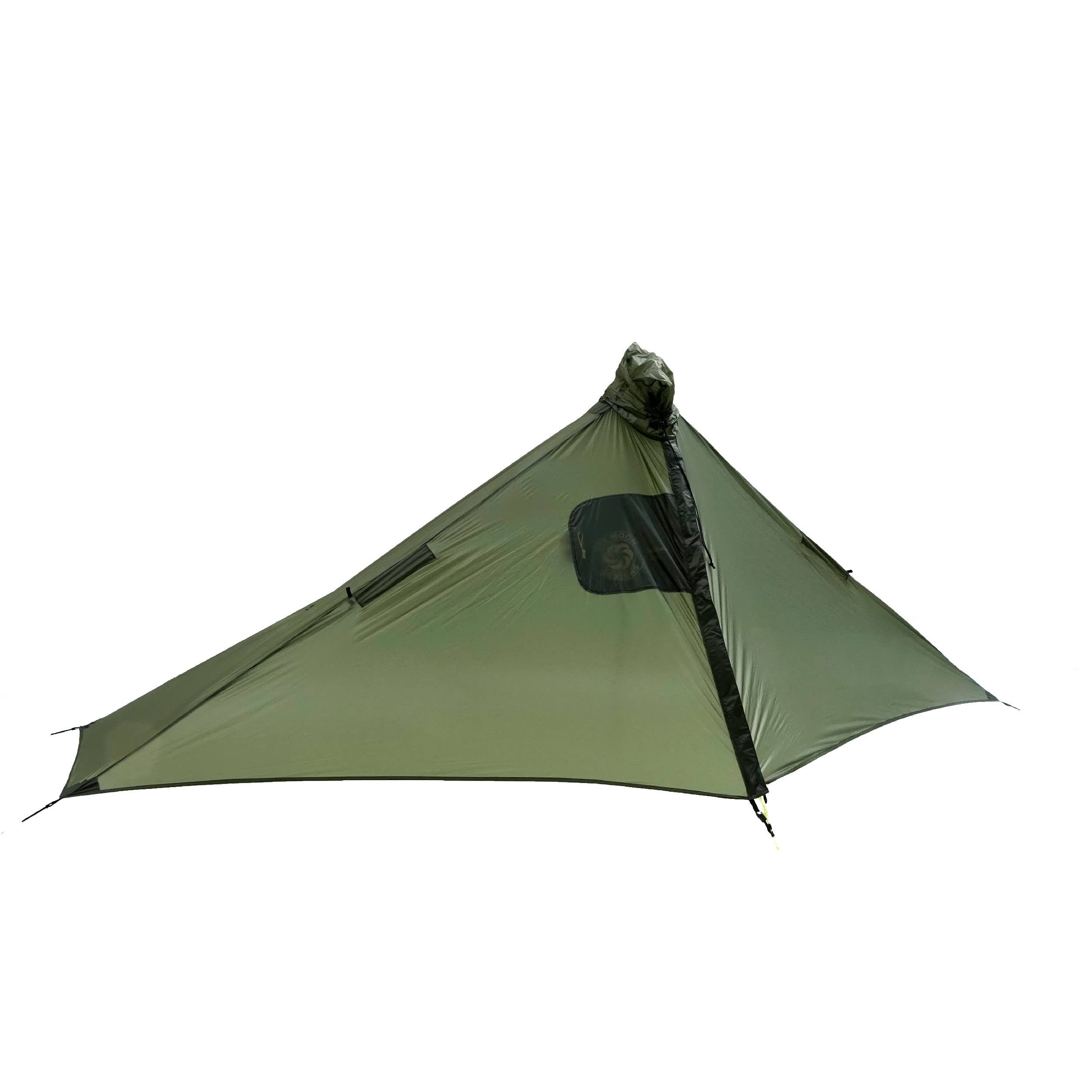 Six Moon Designs Gatewood Cape - 10 oz - 1 Person Ultralight Tarp/Cape (Dark Green)