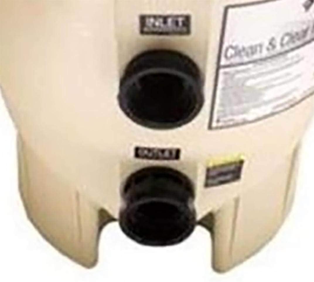 Pentair Swimming Pool Filter Bottom Tank Assembly Replacement for Clean and Clear Plus and Quad DE Cartridge Filters, Almond