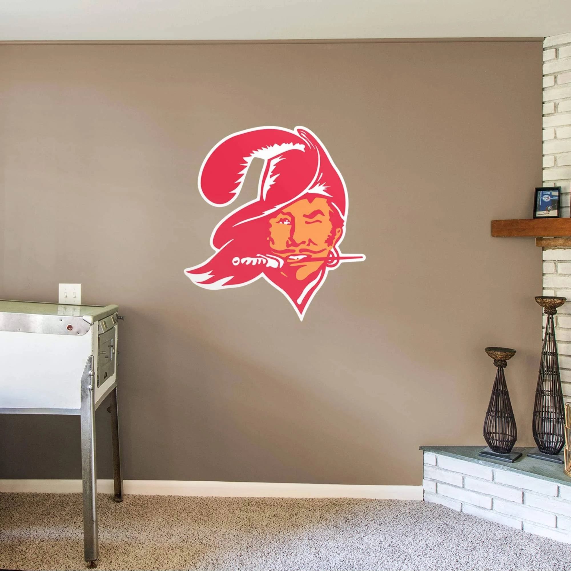 (Tampa Bay Buccaneers) - Fathead NFL Team Classic Logo Wall Decal