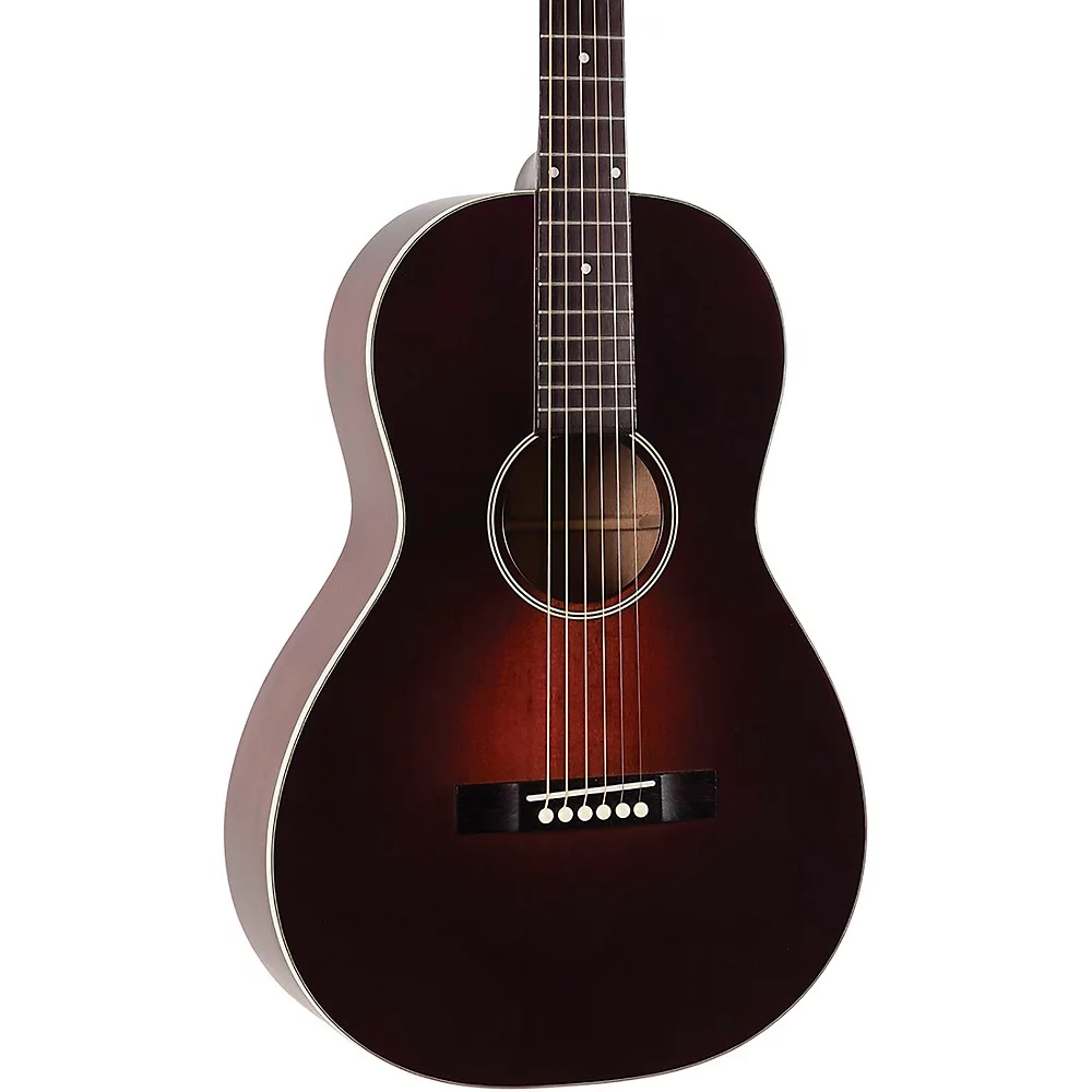 Recording King RPS-11-FE3-TBR Series 11 Single 0 Acoustic-Electric Guitar with Fishman Sonitone Pickup Brown Burst - Curated Treasures Market