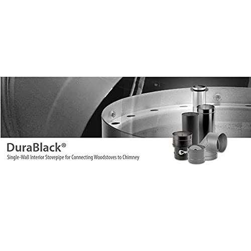 DuraVent 8 x 48 DuraBlack Stainless Steel Single-Wall Pipe - Shop Hardware Tools Online Store