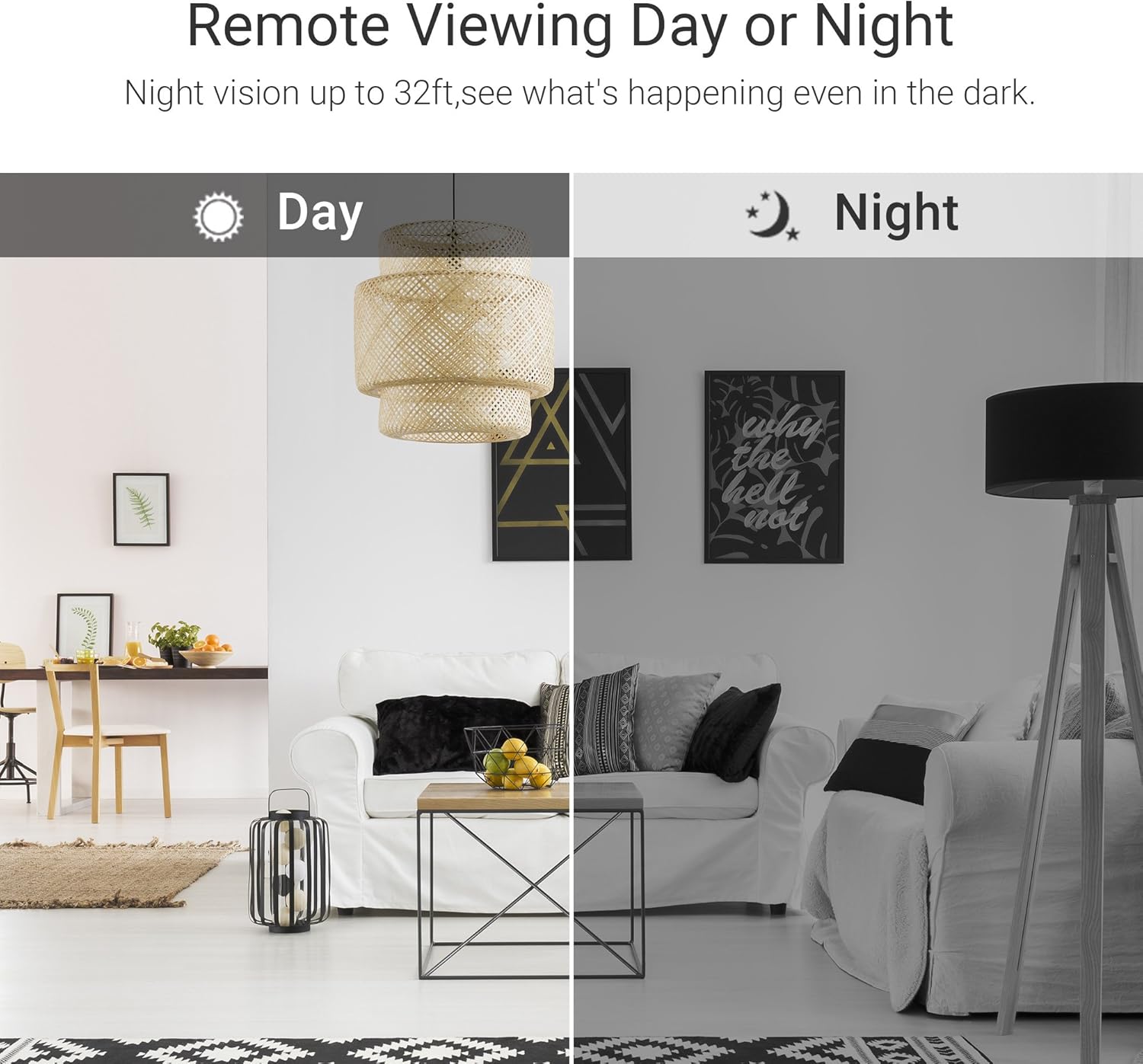 Zmodo Torch 360 Smart Home Garden Door Light Wireless Camera, Outdoor Wide Angle, Motion Alert, Silver