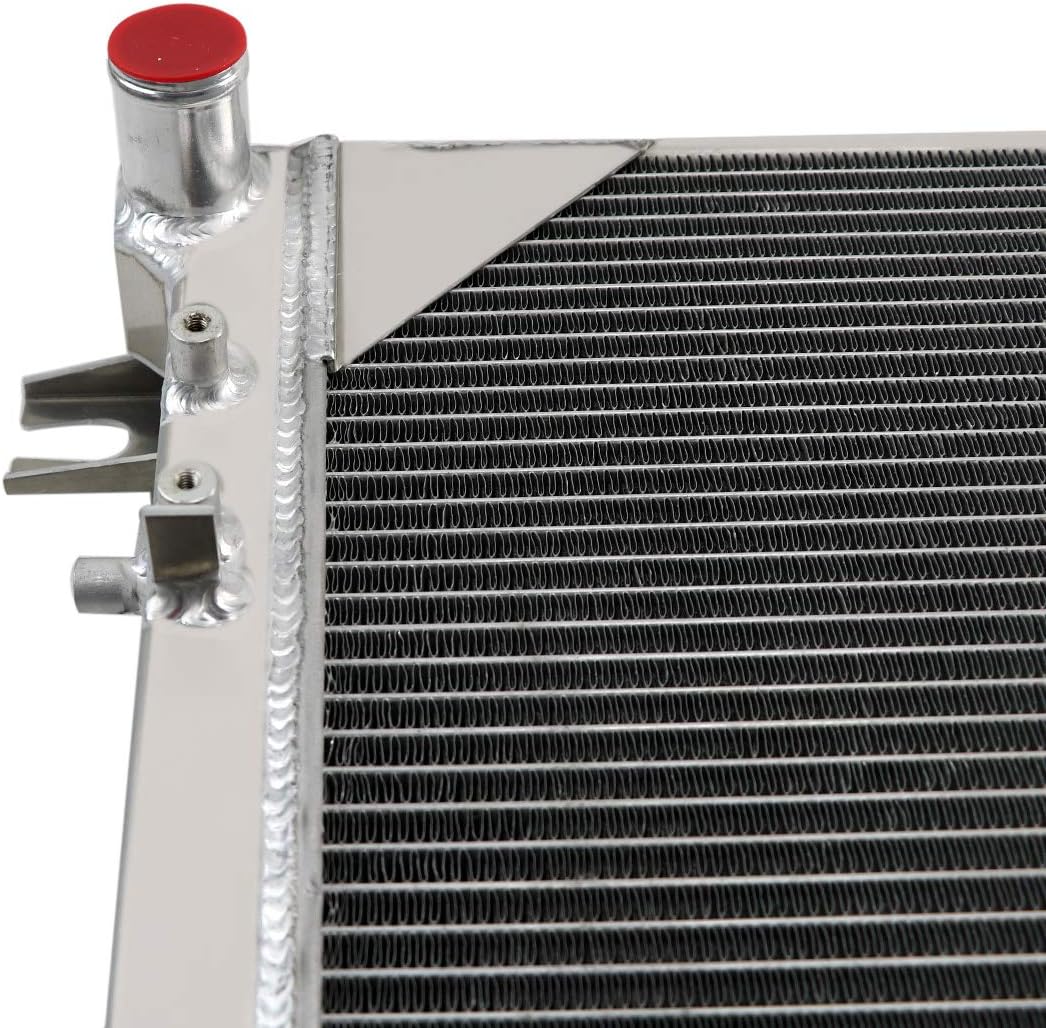 ALLOYWORKS 3 Row Full Aluminum Radiator For 2007-2018 Jeep Wrangler JK 3.6L 3.8L V6
