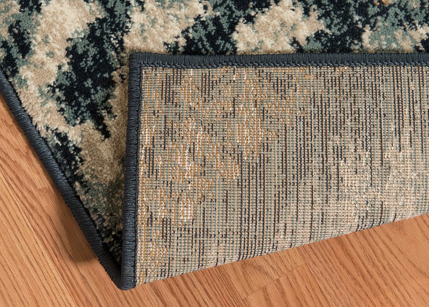 United Weavers of America Bridges Indoor Rug, 12'6" x 15', Navy