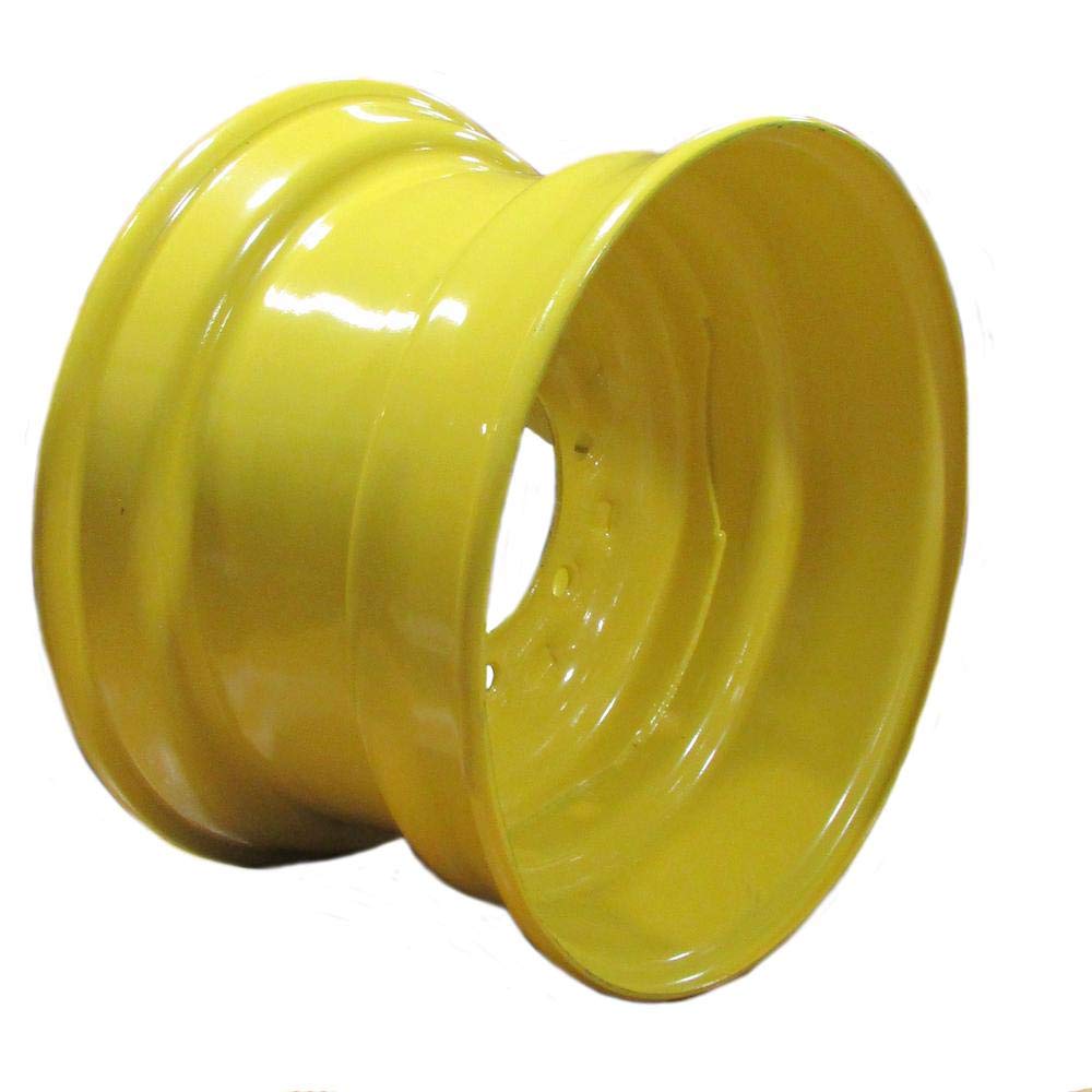 One (1) 9.75 x 8 x 16.5 Yellow Rim for Skid Steer Loaders
